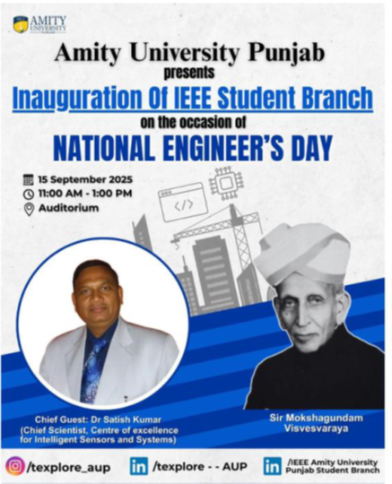 IEEE Student Branch Inauguration
