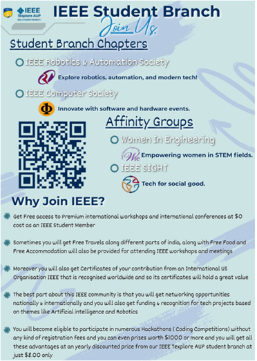IEEE Student Branch Orientation Drive
